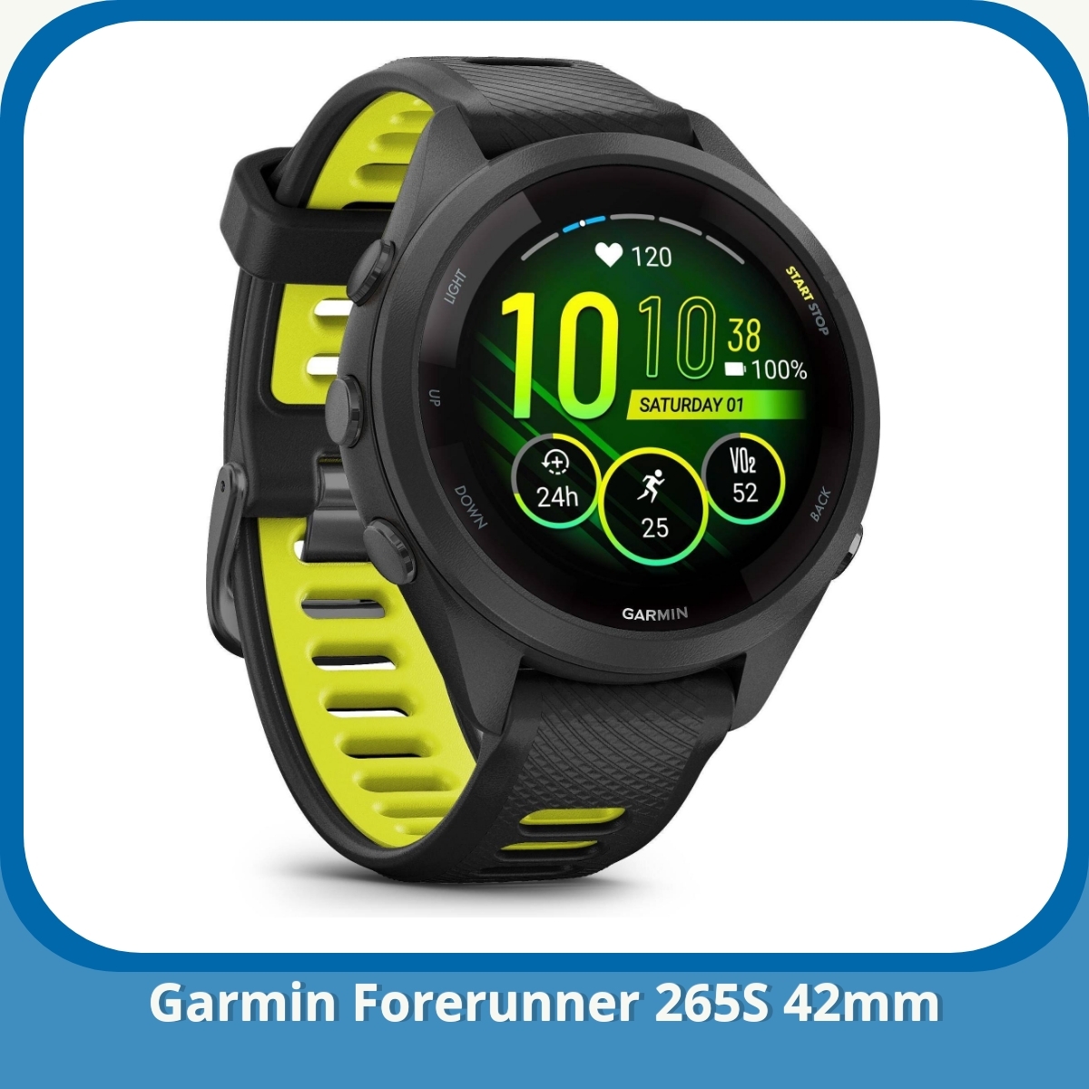 Anmeldelse af Garmin Forerunner 265S 42mm
