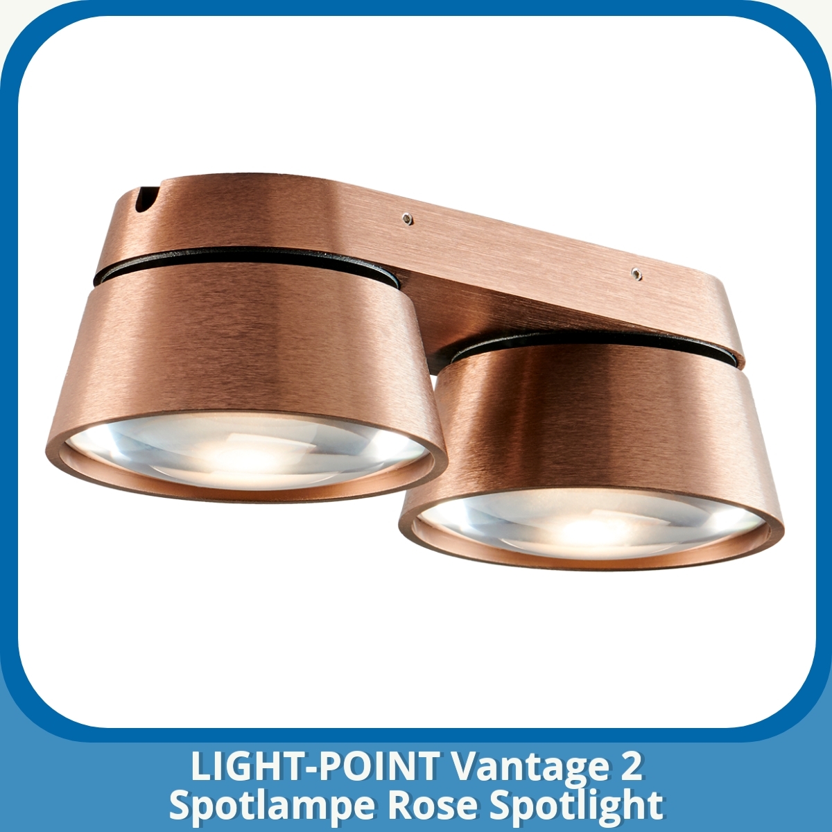 Anmeldelse af LIGHT-POINT Vantage 2 Spotlampe Rose Spotlight