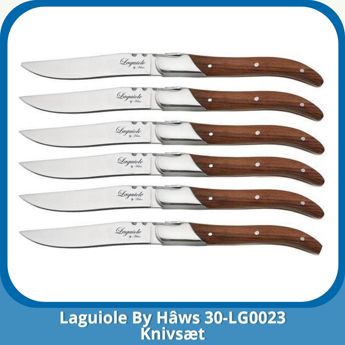 Anmeldelse af Laguiole By Hâws 30-LG0023 Knivsæt