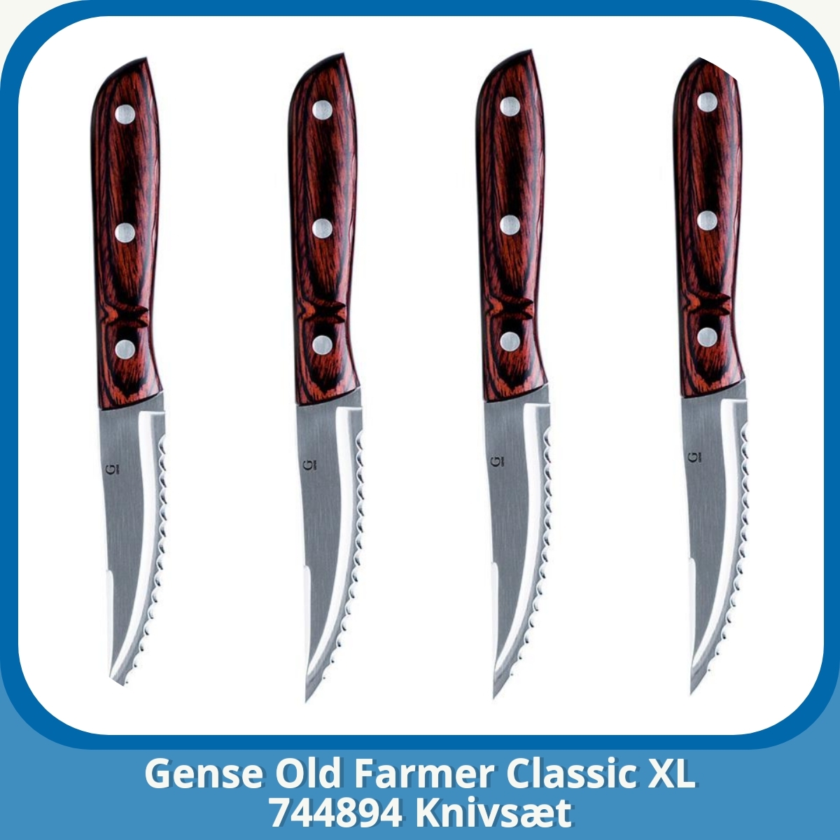 Anmeldelse af Gense Old Farmer Classic XL 744894 Knivsæt
