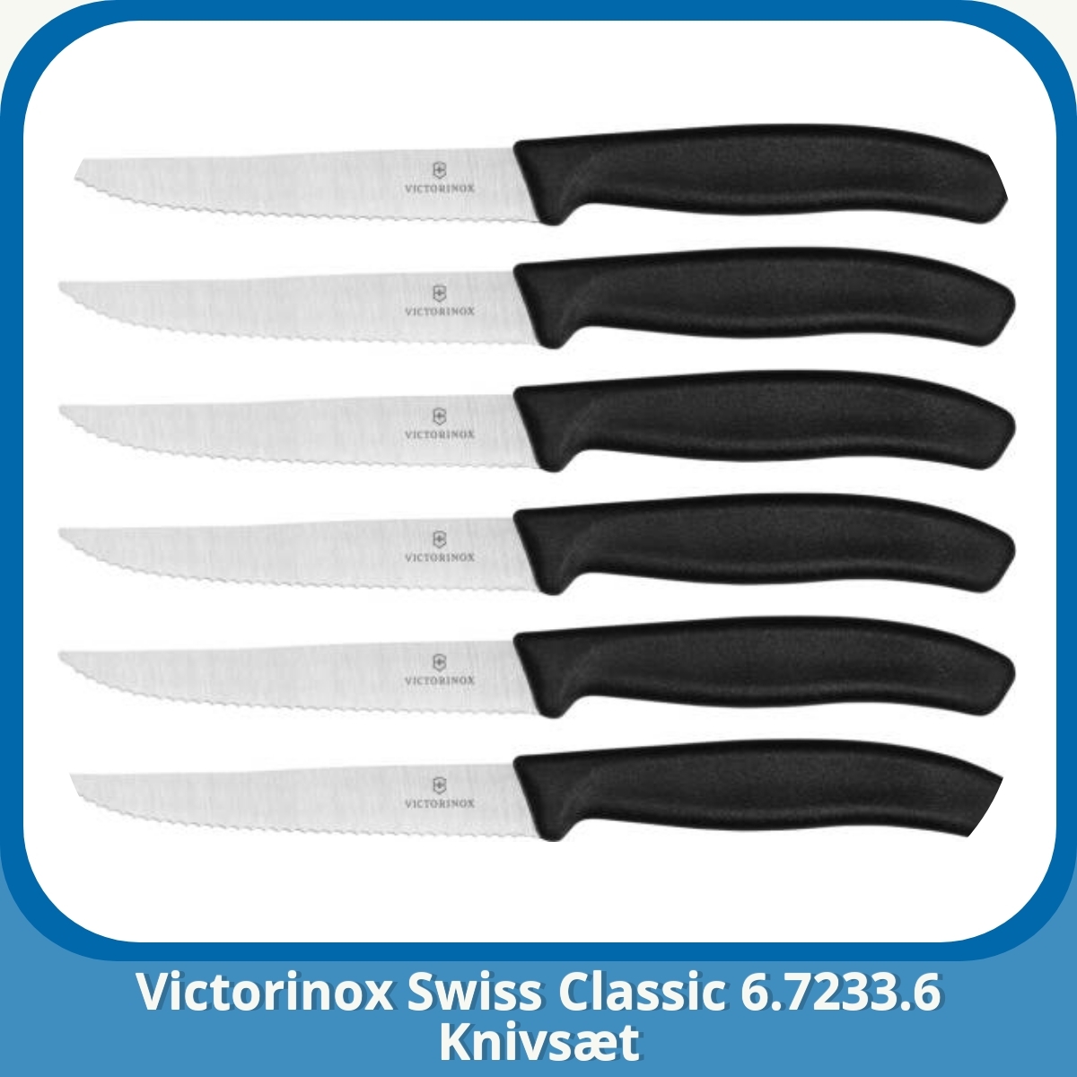 Anmeldelse af Victorinox Swiss Classic 6.7233.6 Knivsæt