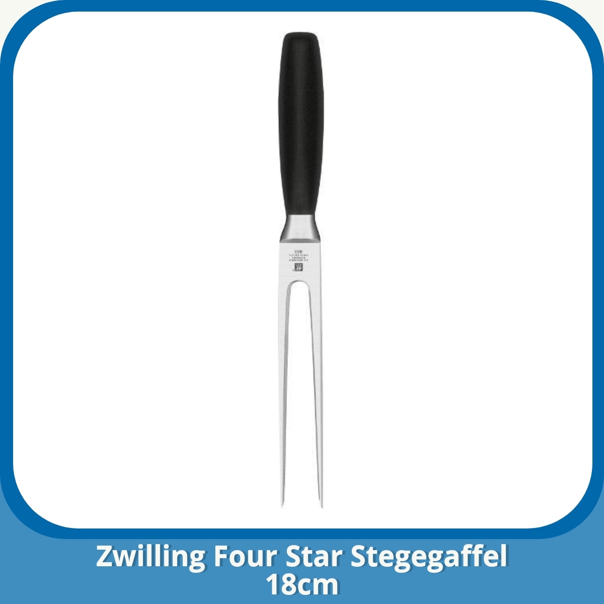 Anmeldelse af Zwilling Four Star Stegegaffel 18cm