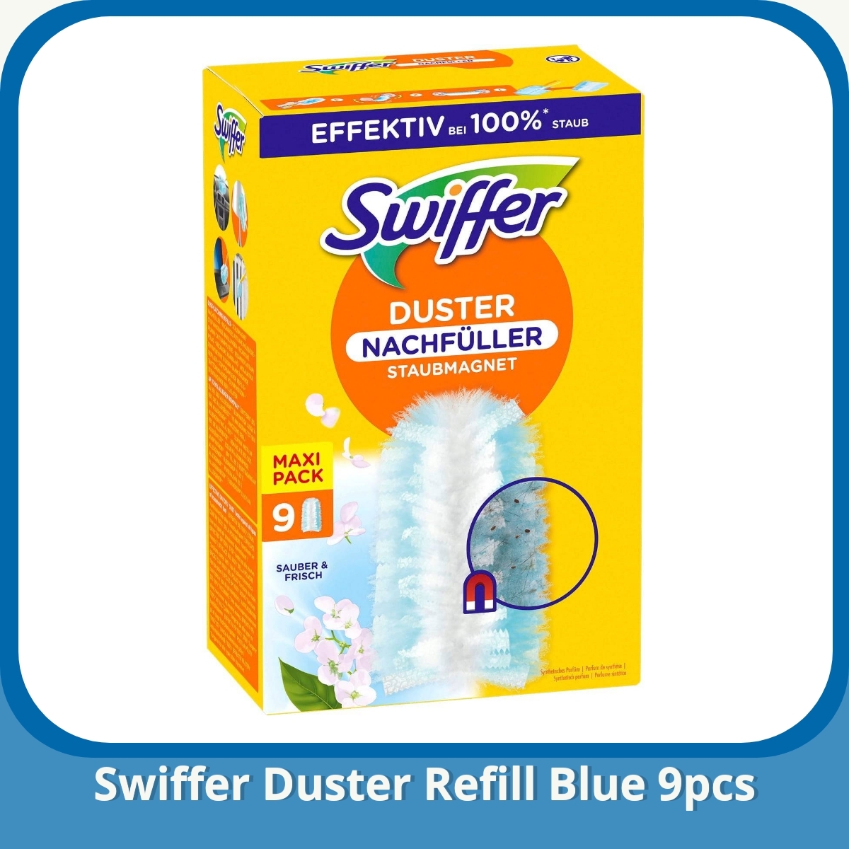 Anmeldelse af Swiffer Duster Refill Blue 9pcs
