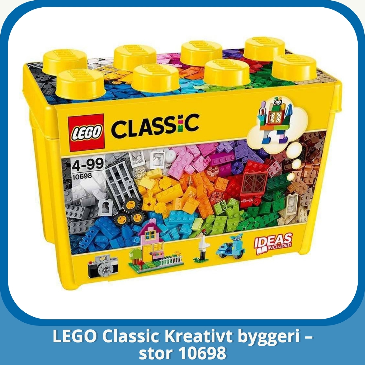Anmeldelse af LEGO Classic Kreativt byggeri – stor 10698