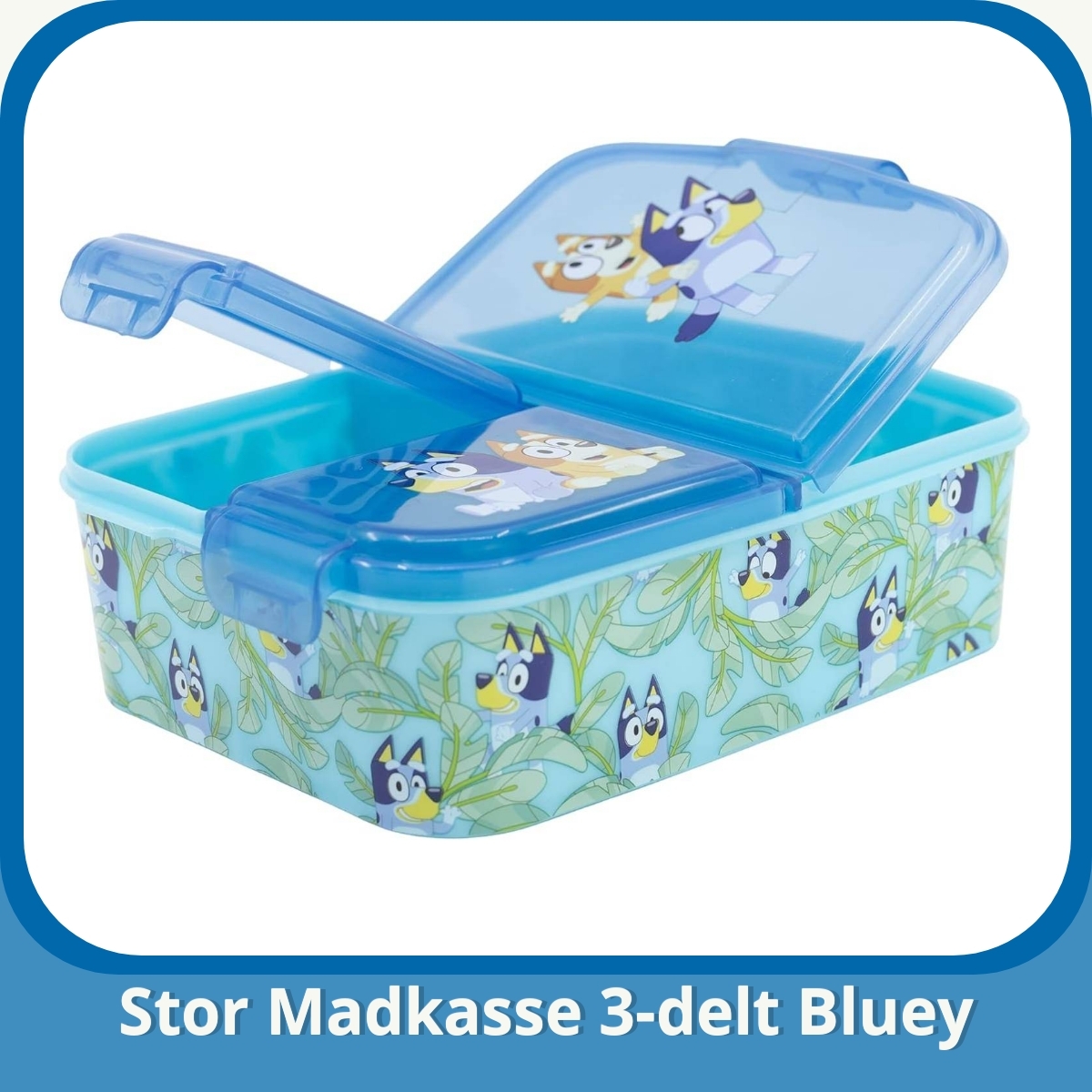 Anmeldelse af Stor Madkasse 3-delt Bluey