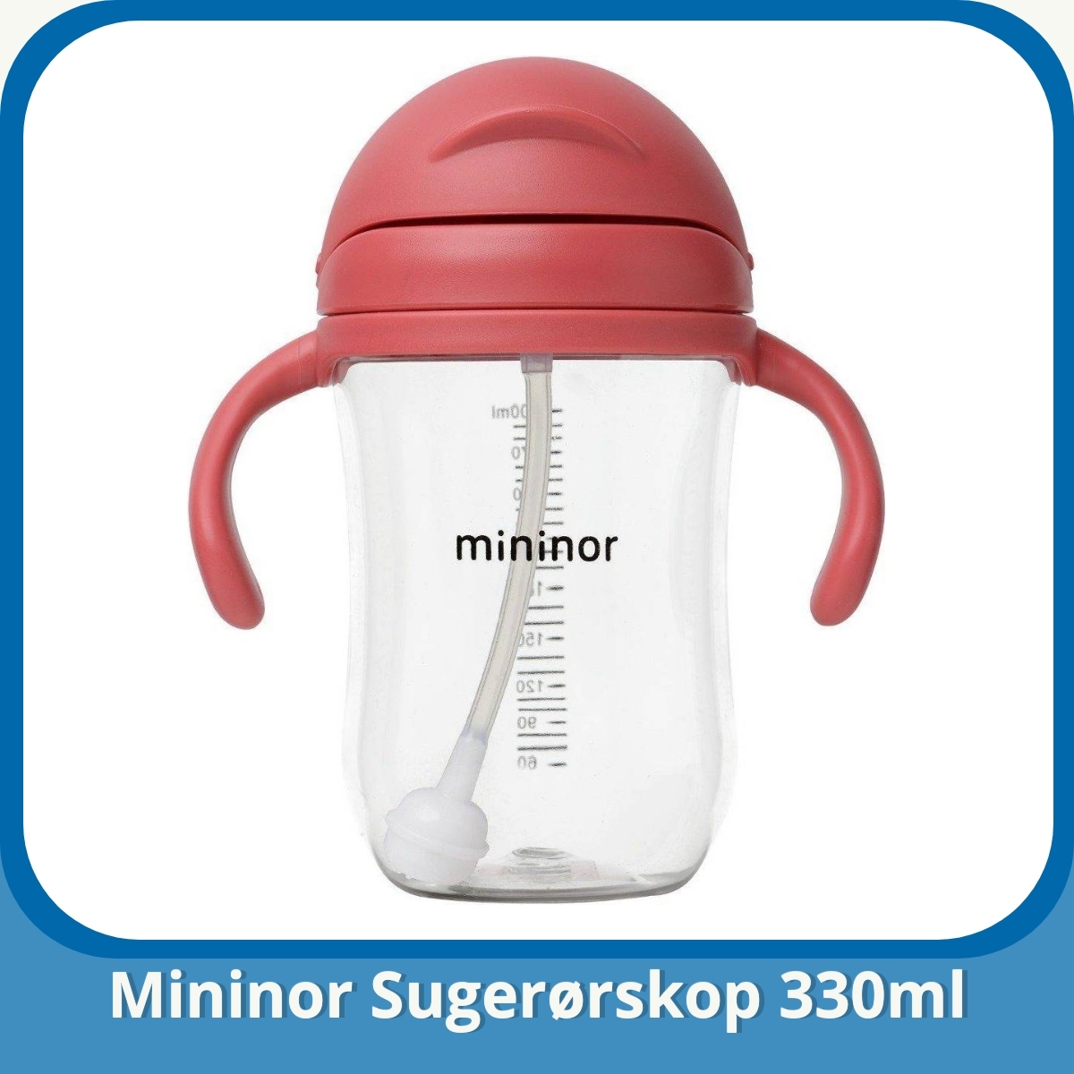 Anmeldelse af Mininor Sugerørskop 330ml