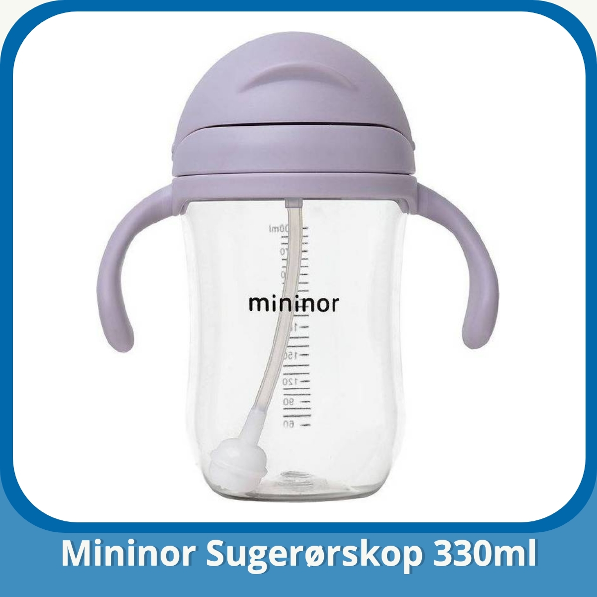 Anmeldelse af Mininor Sugerørskop 330ml