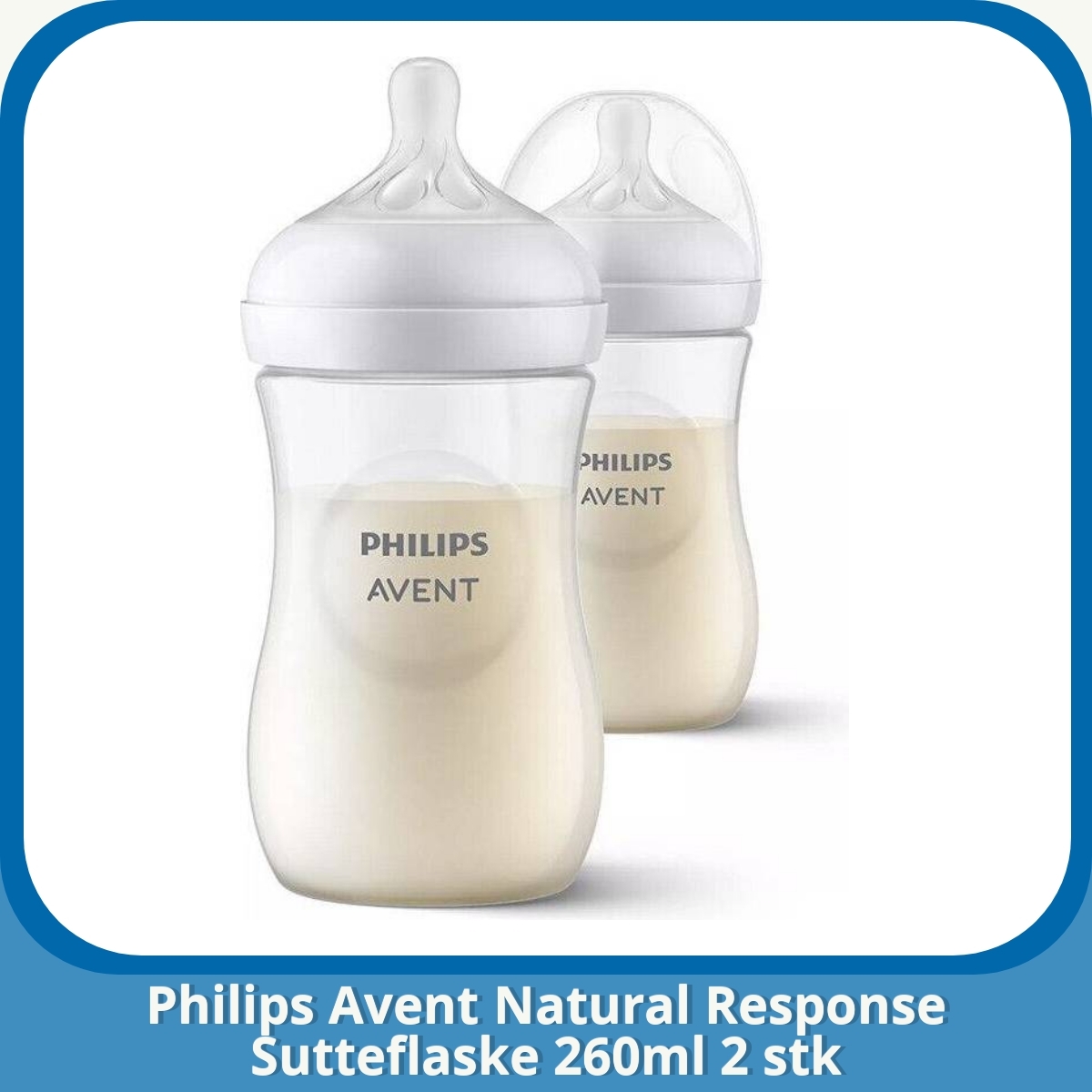 Anmeldelse af Philips Avent Natural Response Sutteflaske 260ml 2 stk