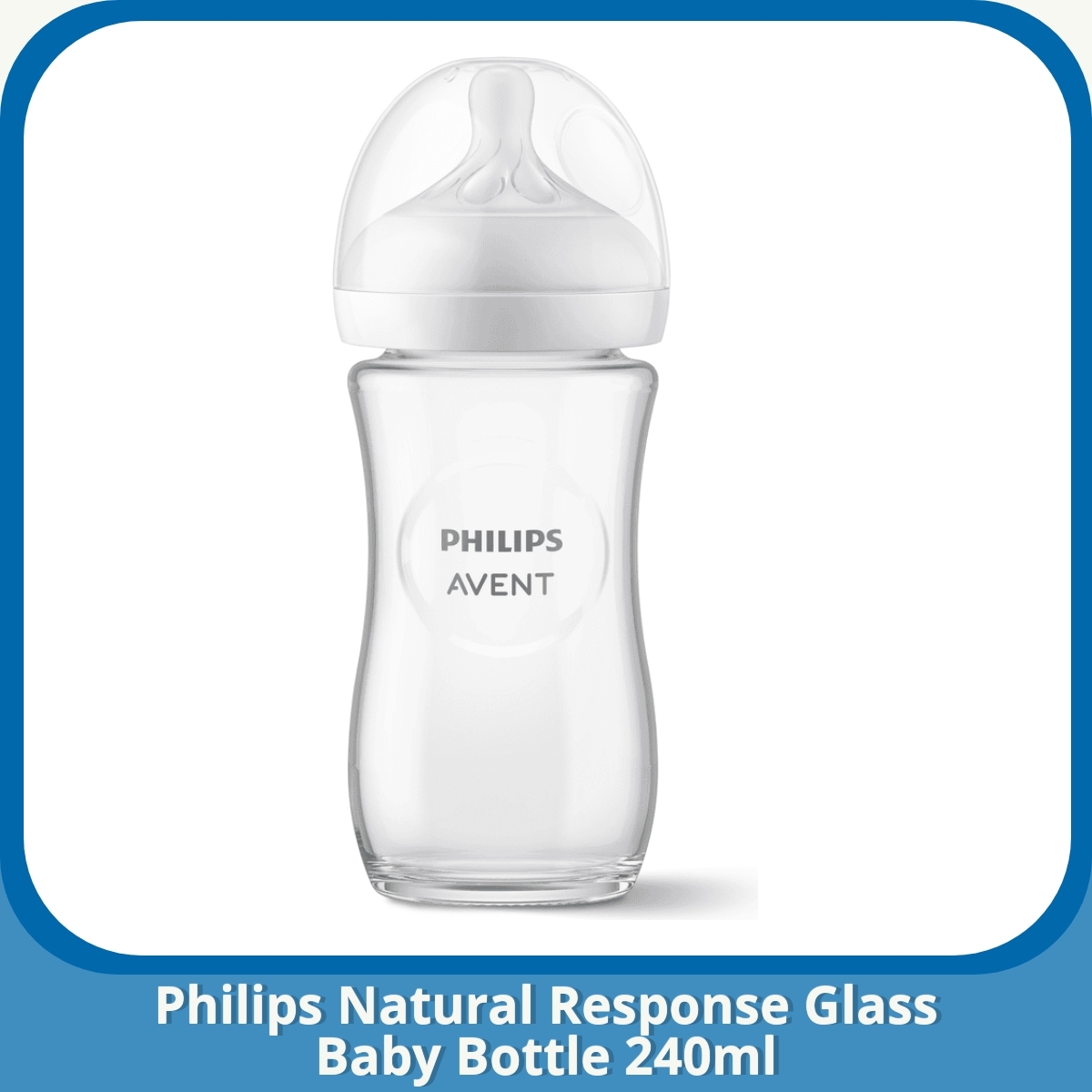 Anmeldelse af Philips Natural Response Glass Baby Bottle 240ml