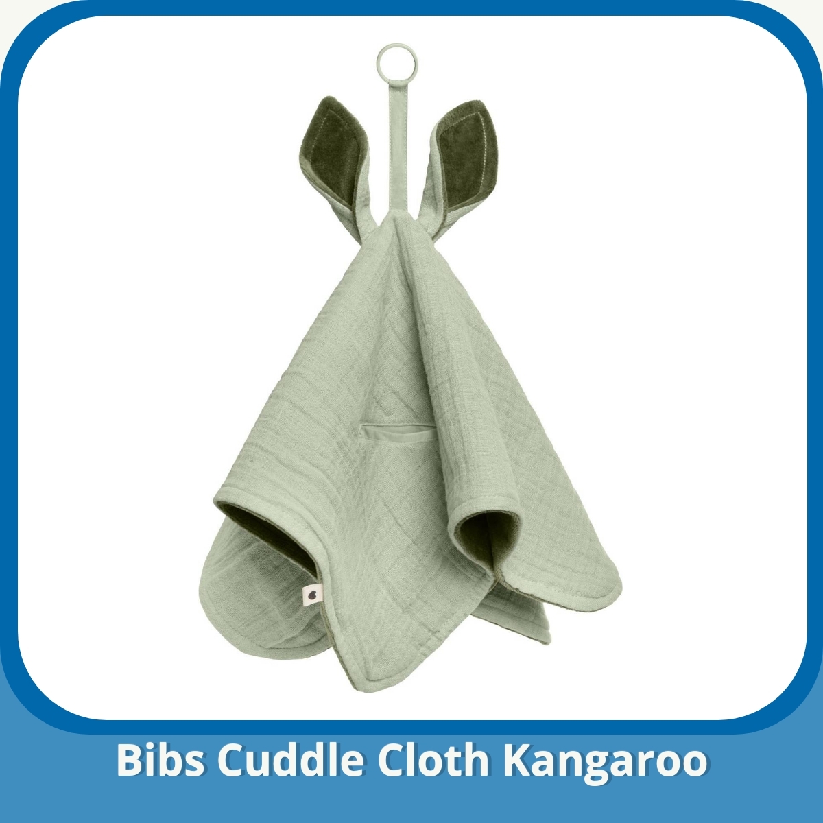 Anmeldelse af Bibs Cuddle Cloth Kangaroo