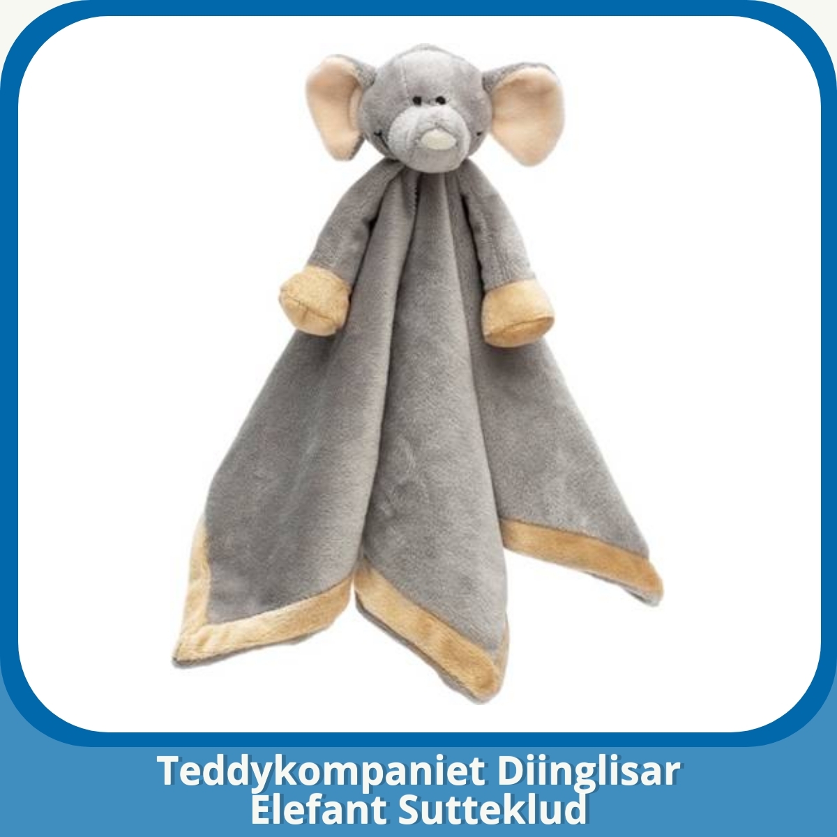 Anmeldelse af Teddykompaniet Diinglisar Elefant Sutteklud