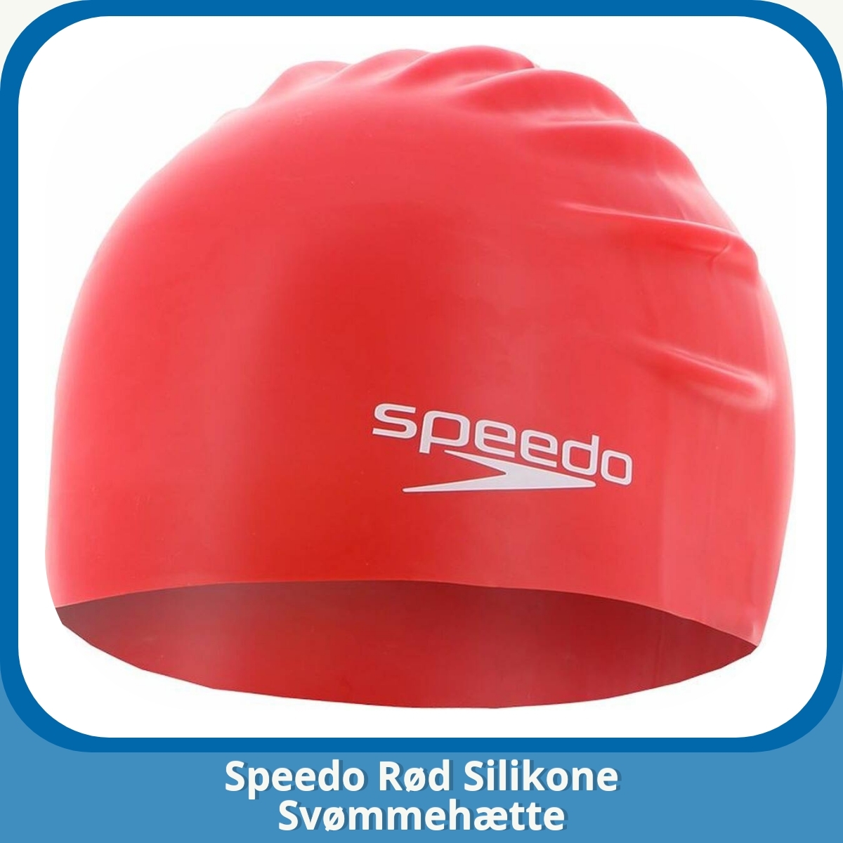 Anmeldelse af Speedo Rød Silikone Svømmehætte