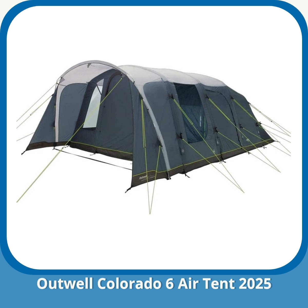 Anmeldelse af Outwell Colorado 6 Air Tent 2025
