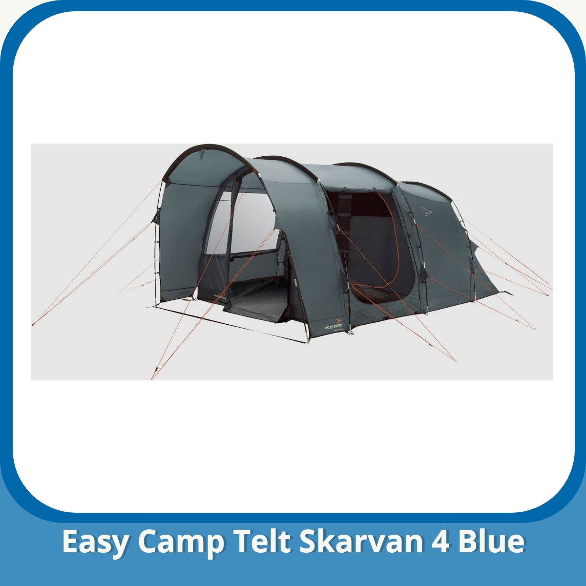 Anmeldelse af Easy Camp Telt Skarvan 4 Blue