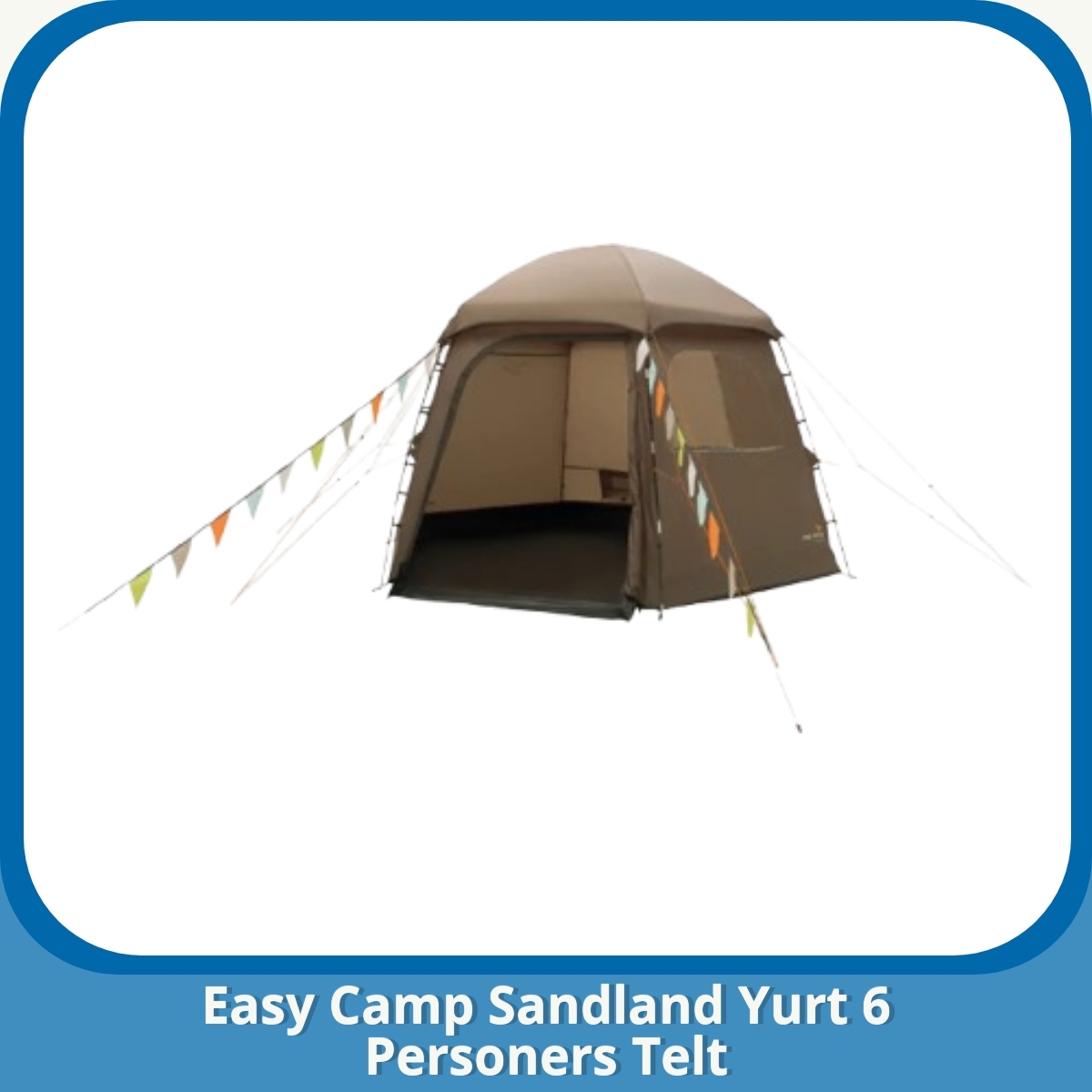 Anmeldelse af Easy Camp Sandland Yurt 6 Personers Telt