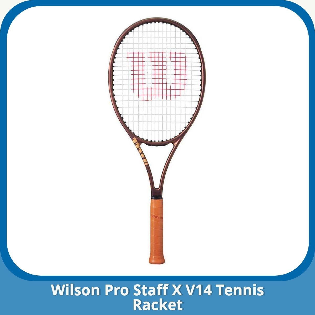 Anmeldelse af Wilson Pro Staff X V14 Tennis Racket