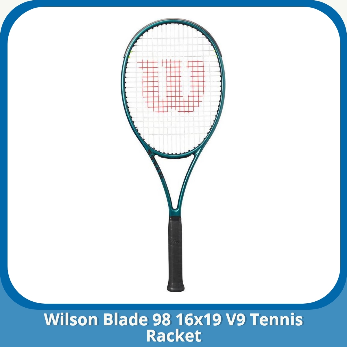 Anmeldelse af Wilson Blade 98 16x19 V9 Tennis Racket