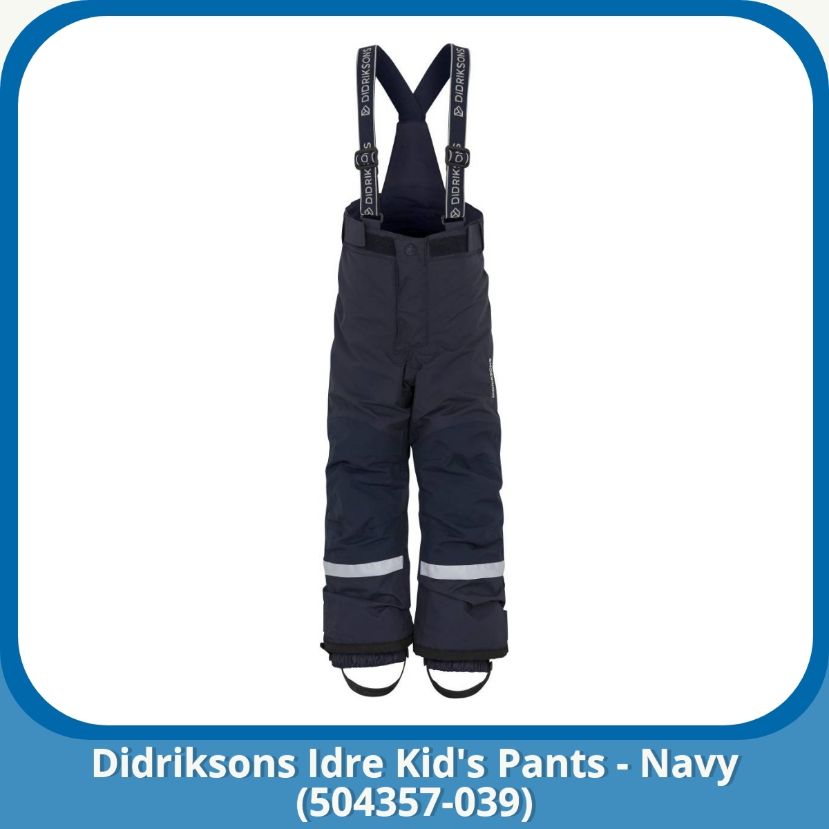 Anmeldelse af Didriksons Idre Kid's Pants - Navy (504357-039)