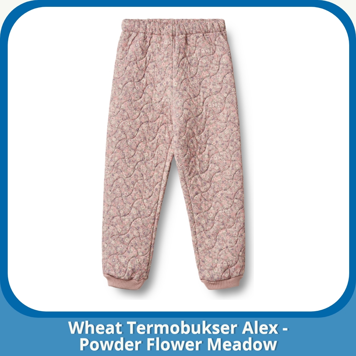 Anmeldelse af Wheat Termobukser Alex - Powder Flower Meadow