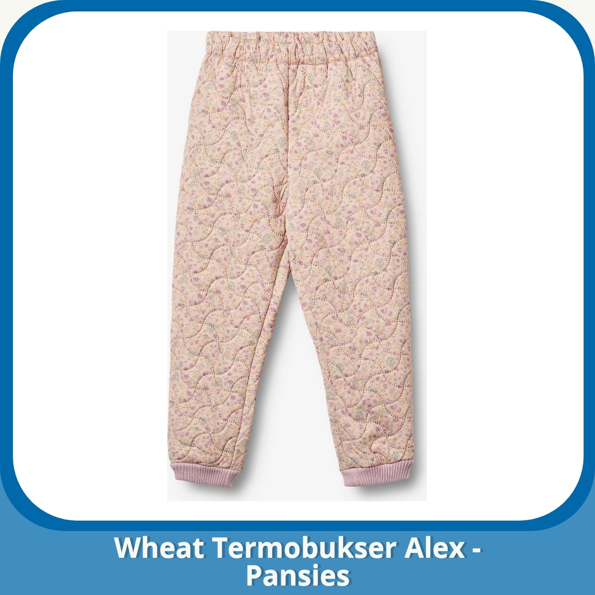 Anmeldelse af Wheat Termobukser Alex - Pansies