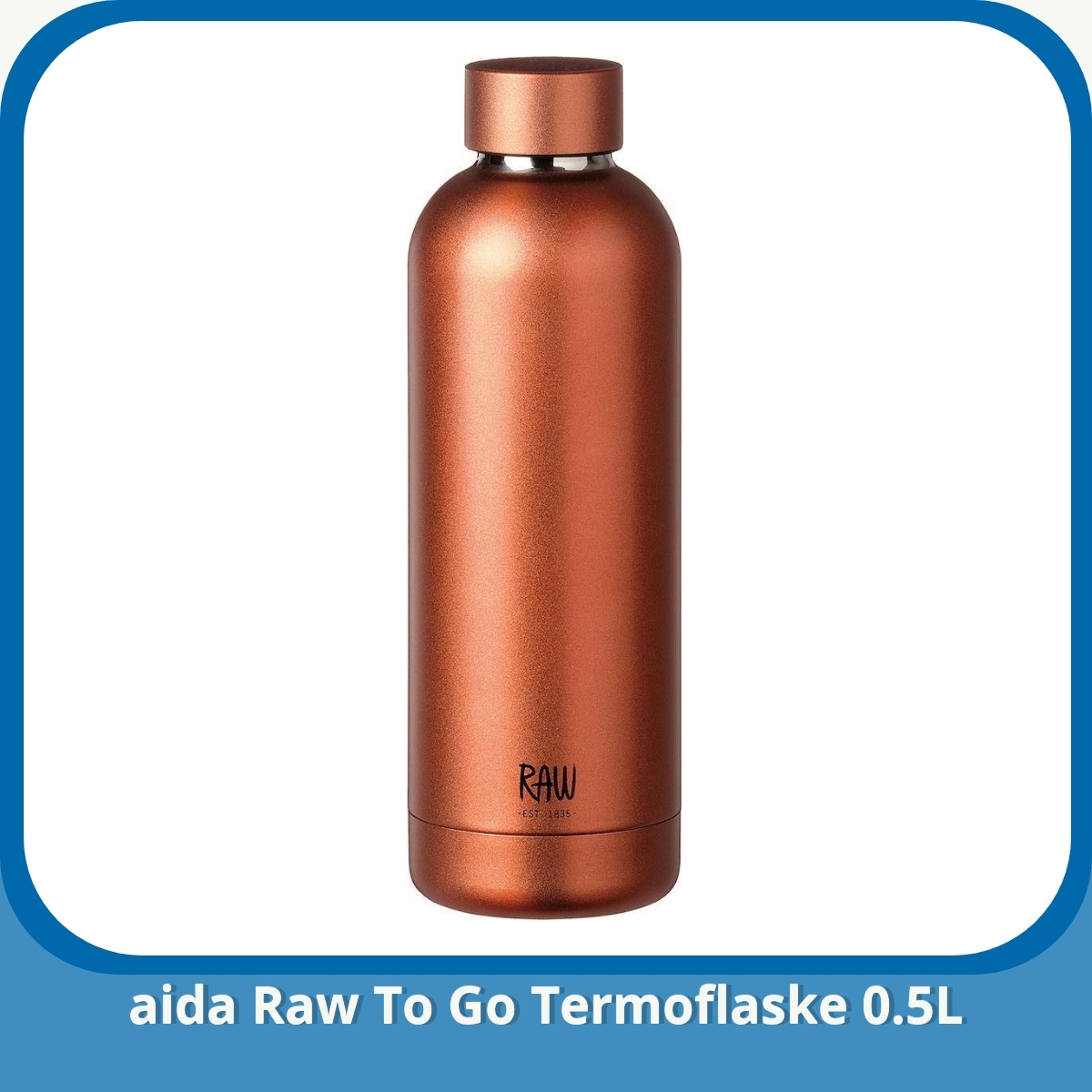 Anmeldelse af aida Raw To Go Termoflaske 0.5L