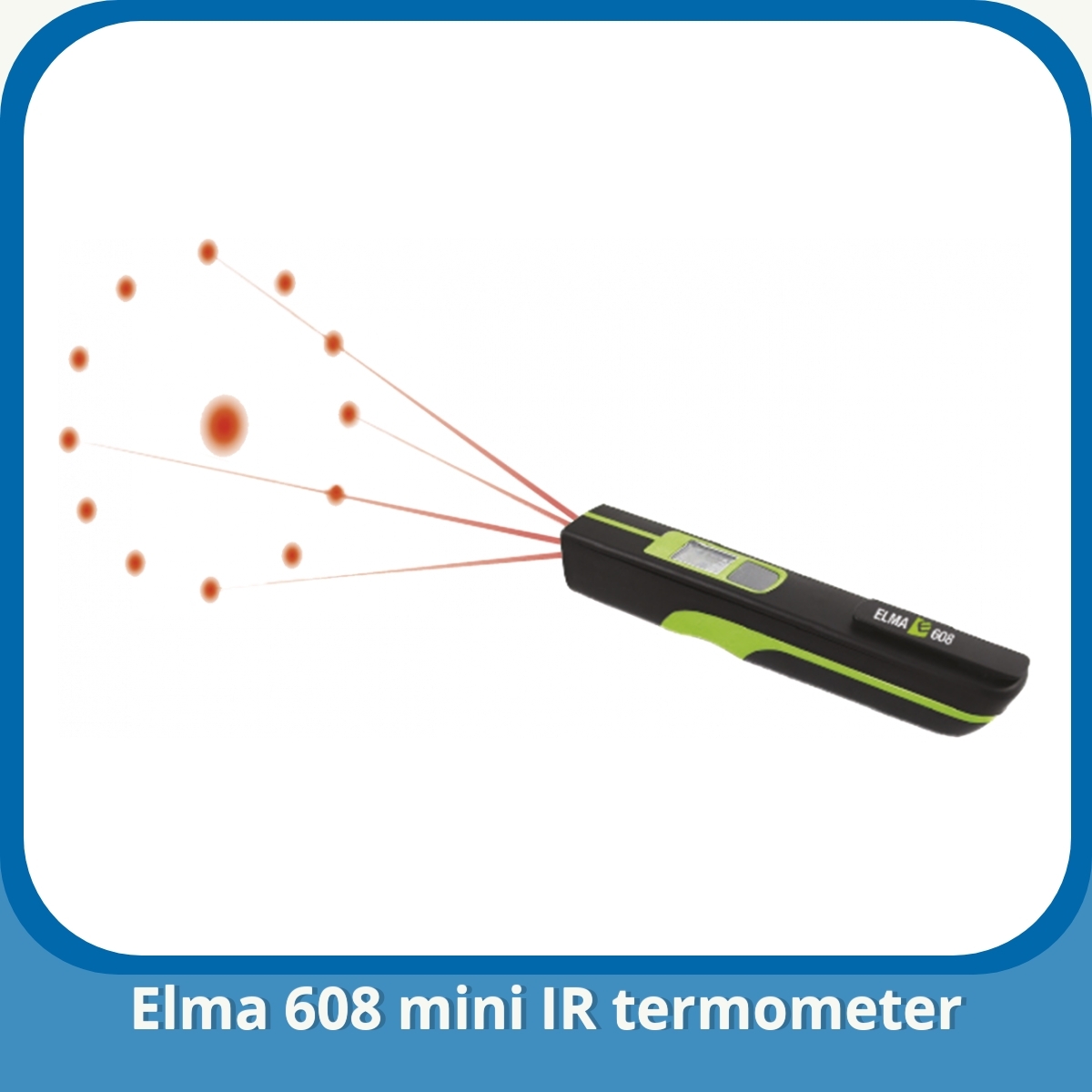 Anmeldelse af Elma 608 mini IR termometer