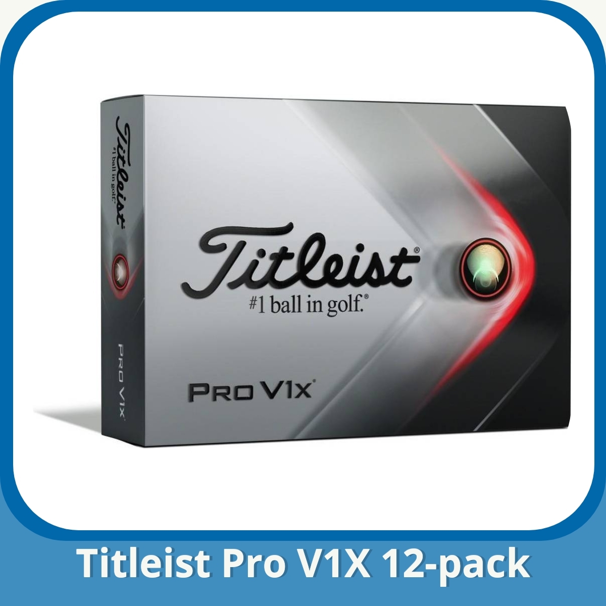 Anmeldelse af Titleist Pro V1X 12-pack