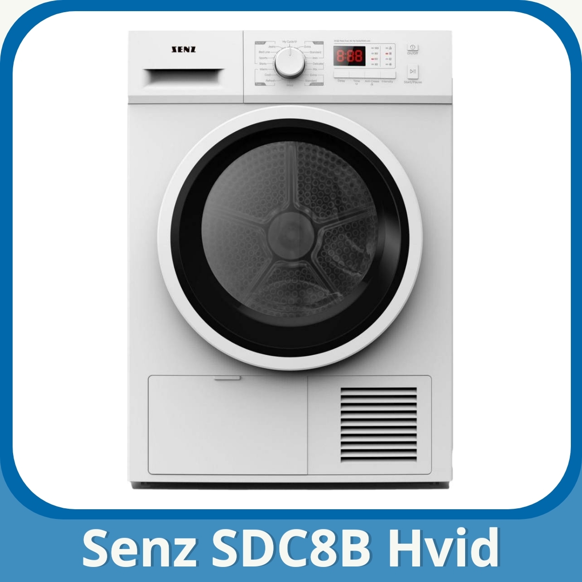 Anmeldelse af Senz SDC8B Hvid