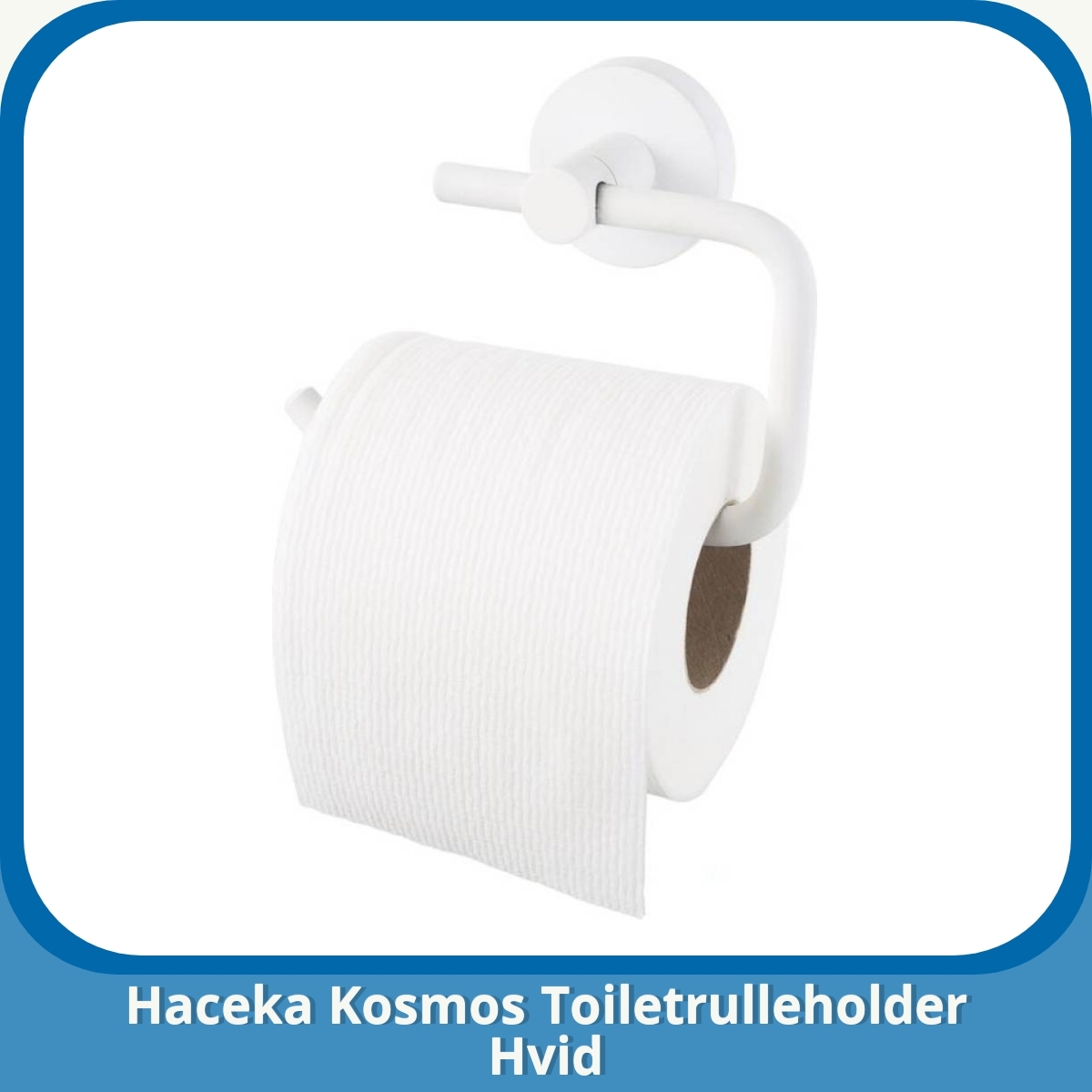 Anmeldelse af Haceka Kosmos Toiletrulleholder Hvid