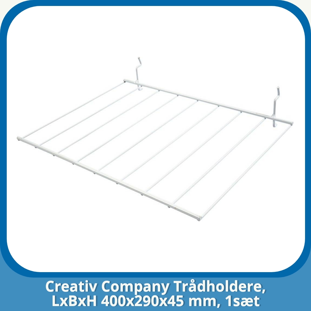 Anmeldelse af Creativ Company Trådholdere, LxBxH 400x290x45 mm, 1sæt