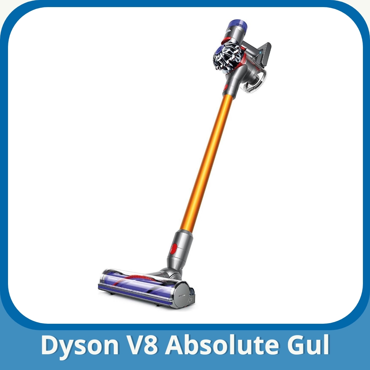 Anmeldelse af Dyson V8 Absolute Gul