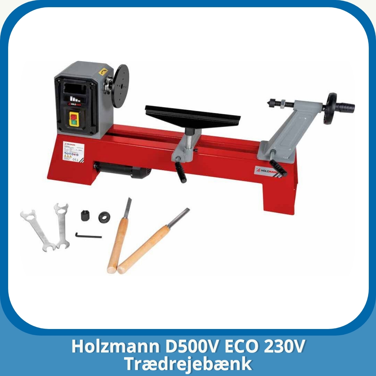 Anmeldelse af Holzmann D500V ECO 230V Trædrejebænk