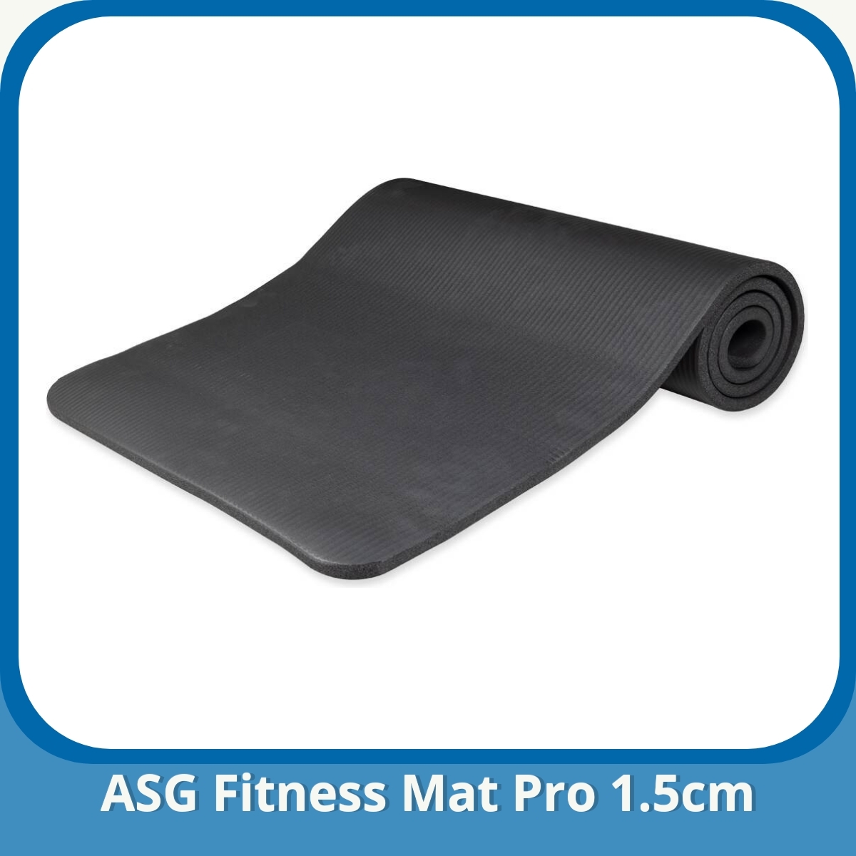 Anmeldelse af ASG Fitness Mat Pro 1.5cm