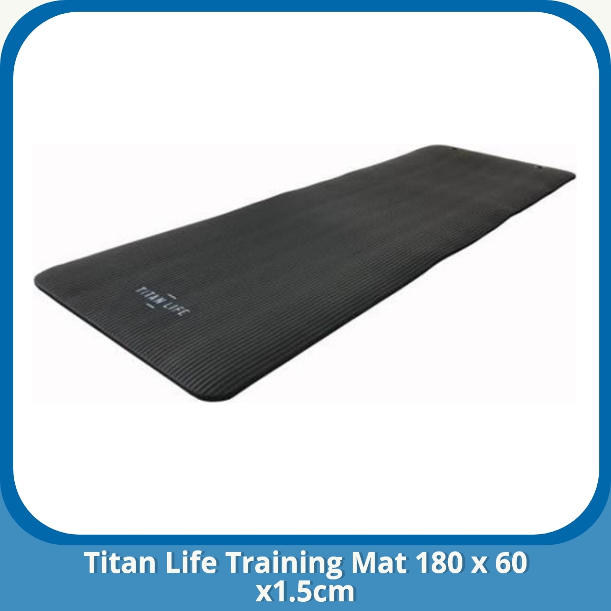Anmeldelse af Titan Life Training Mat 180 x 60 x1.5cm