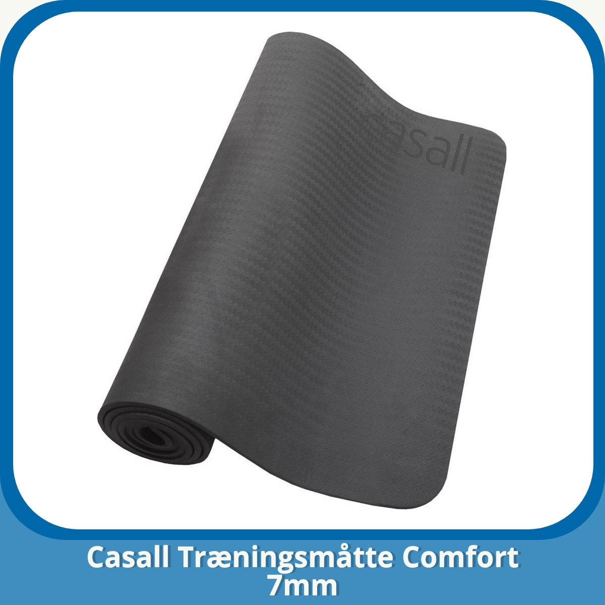 Anmeldelse af Casall Træningsmåtte Comfort 7mm