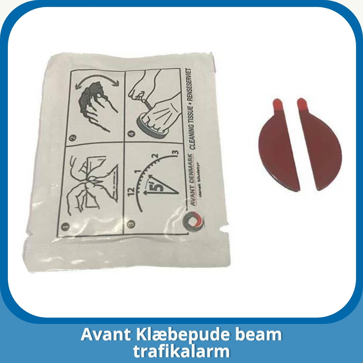 Anmeldelse af Avant Klæbepude beam trafikalarm