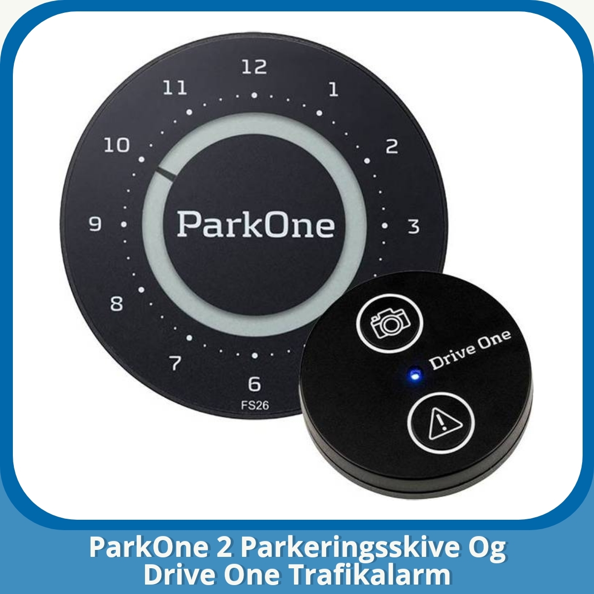 Anmeldelse af ParkOne 2 Parkeringsskive Og Drive One Trafikalarm