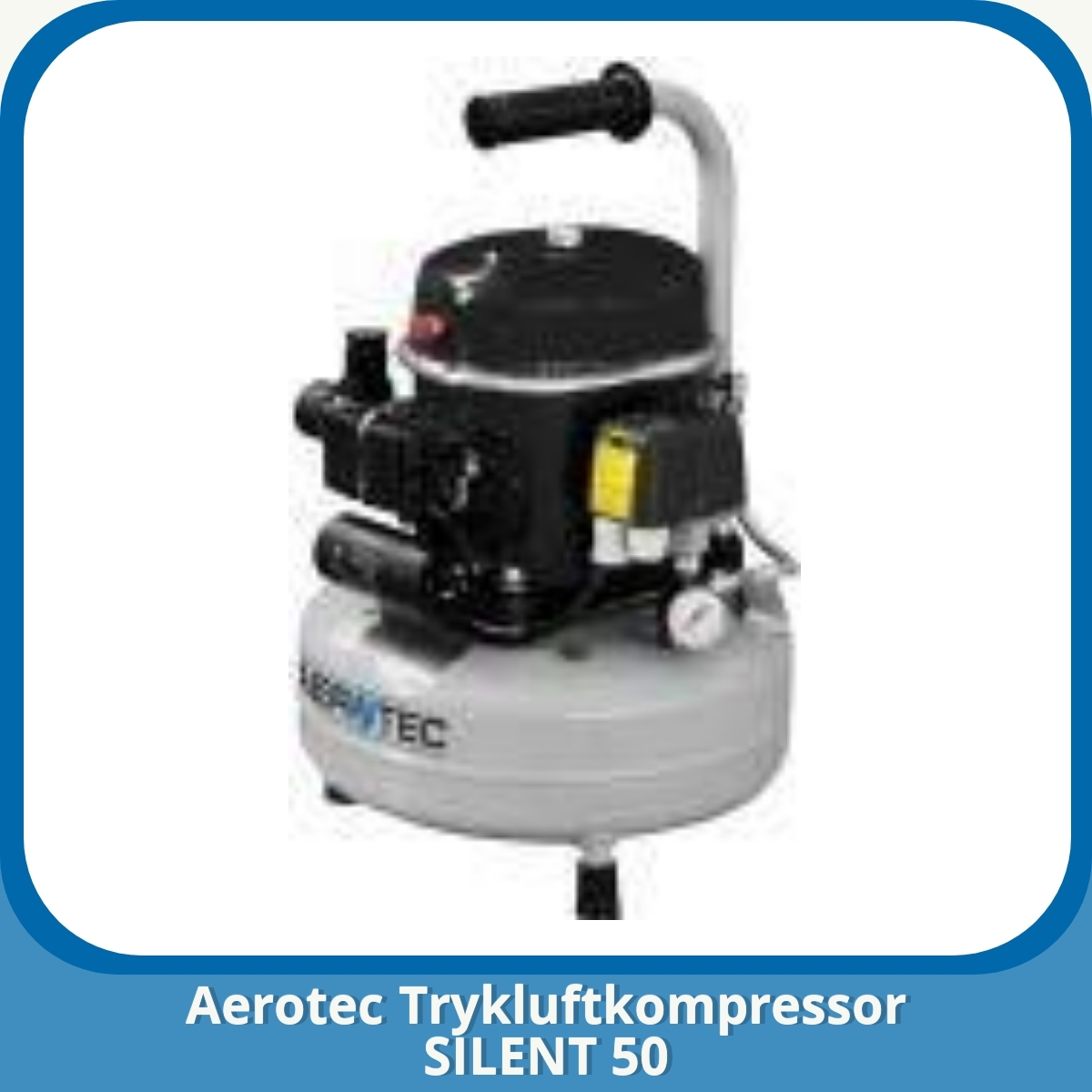 Anmeldelse af Aerotec Trykluftkompressor SILENT 50