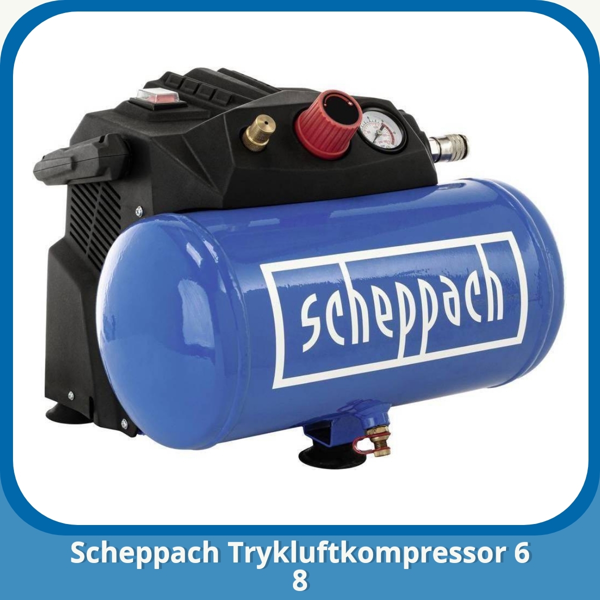 Anmeldelse af Scheppach Trykluftkompressor 6 8