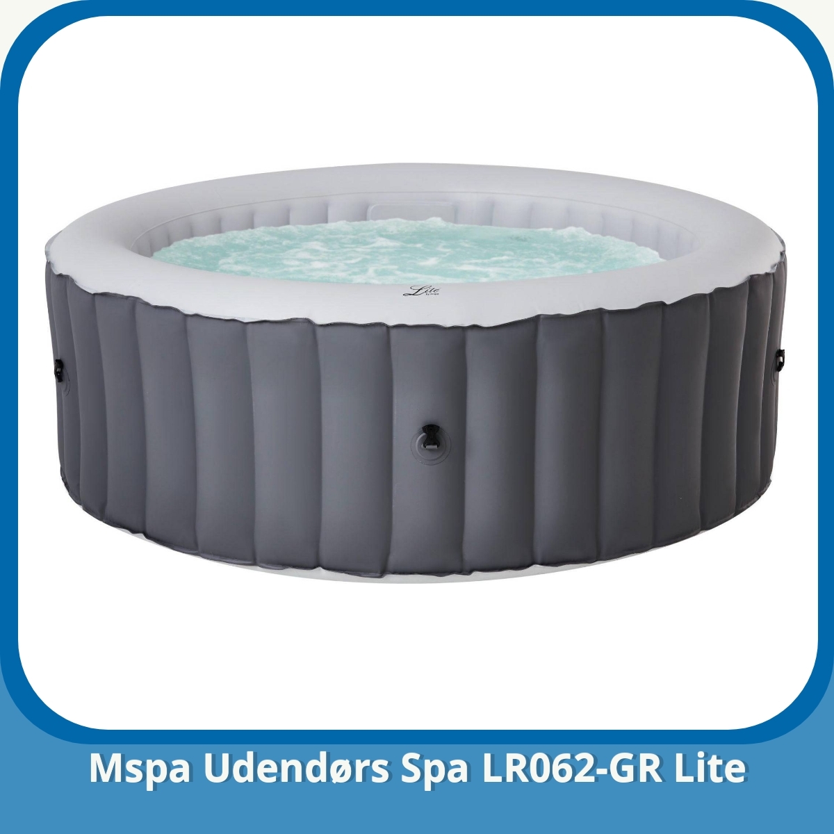 Anmeldelse af Mspa Udendørs Spa LR062-GR Lite