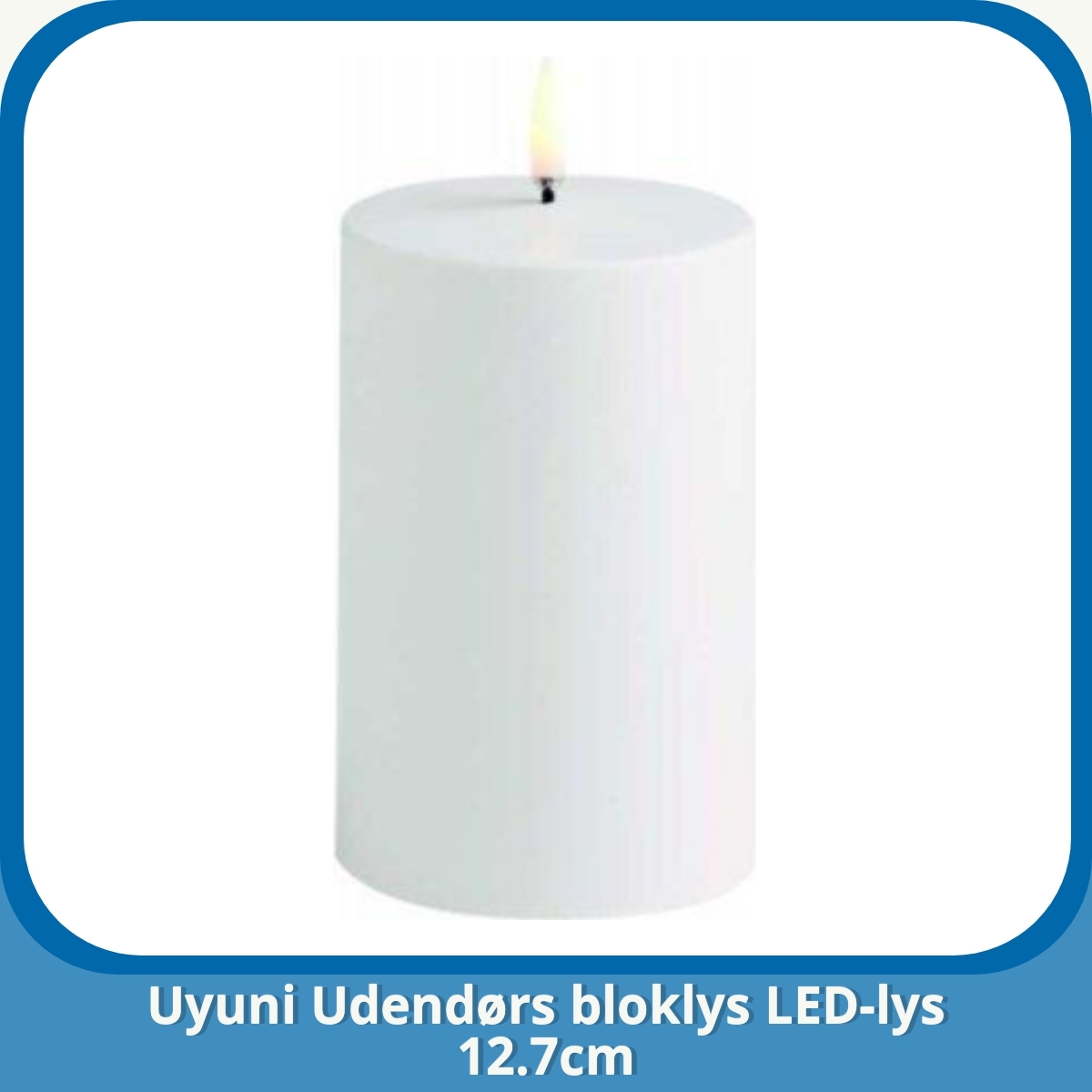 Anmeldelse af Uyuni Udendørs bloklys LED-lys 12.7cm