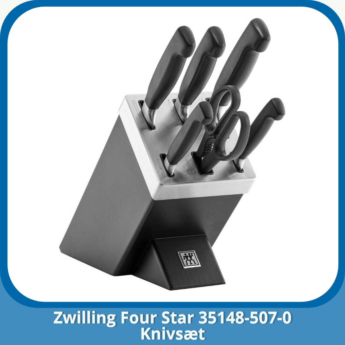 Anmeldelse af Zwilling Four Star 35148-507-0 Knivsæt