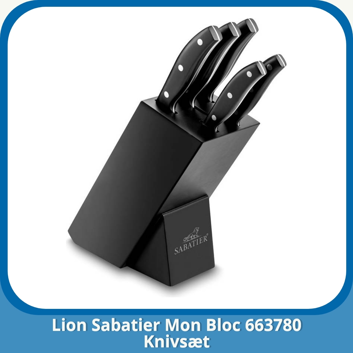 Anmeldelse af Lion Sabatier Mon Bloc 663780 Knivsæt