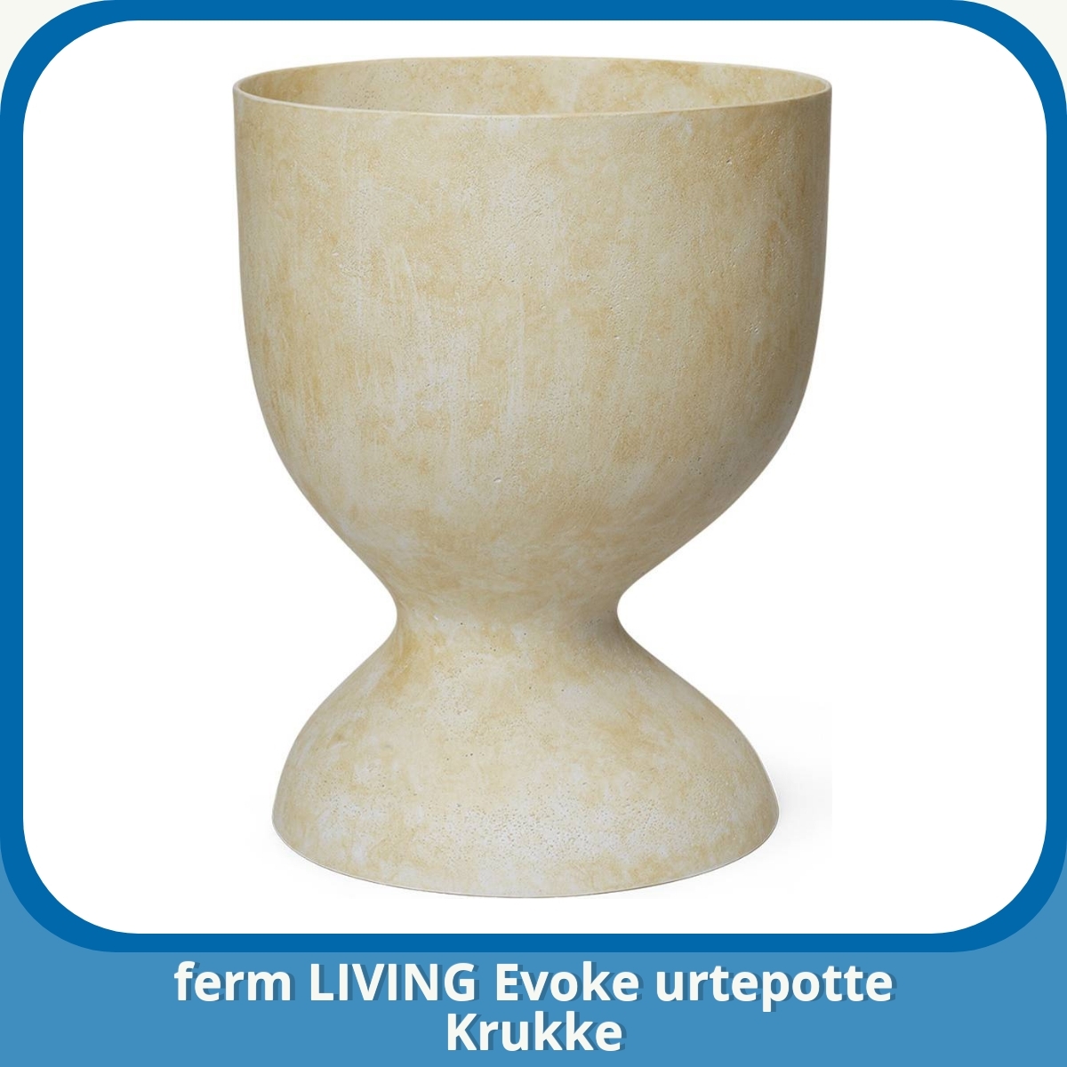 Anmeldelse af ferm LIVING Evoke urtepotte Krukke