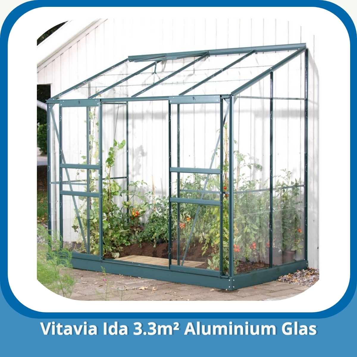 Anmeldelse af Vitavia Ida 3.3m² Aluminium Glas