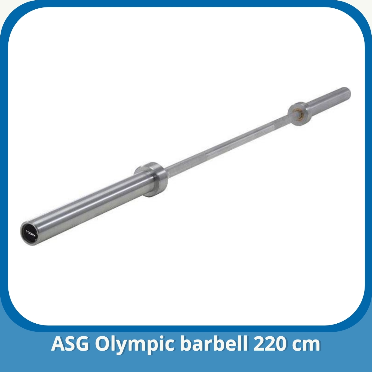 Anmeldelse af ASG Olympic barbell 220 cm