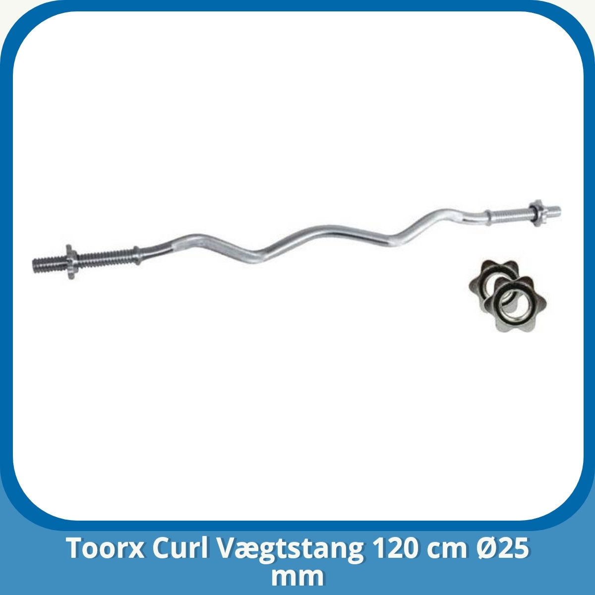 Anmeldelse af Toorx Curl Vægtstang 120 cm Ø25 mm