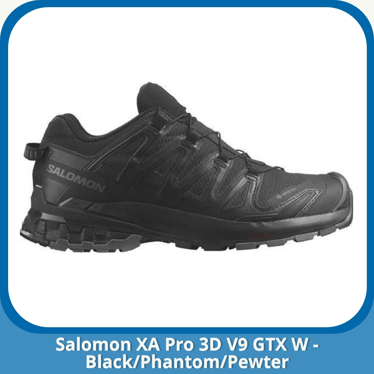 Anmeldelse af Salomon XA Pro 3D V9 GTX W - Black/Phantom/Pewter
