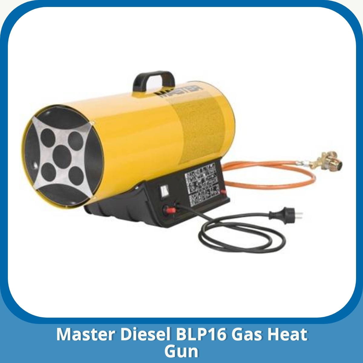 Anmeldelse af Master Diesel BLP16 Gas Heat Gun