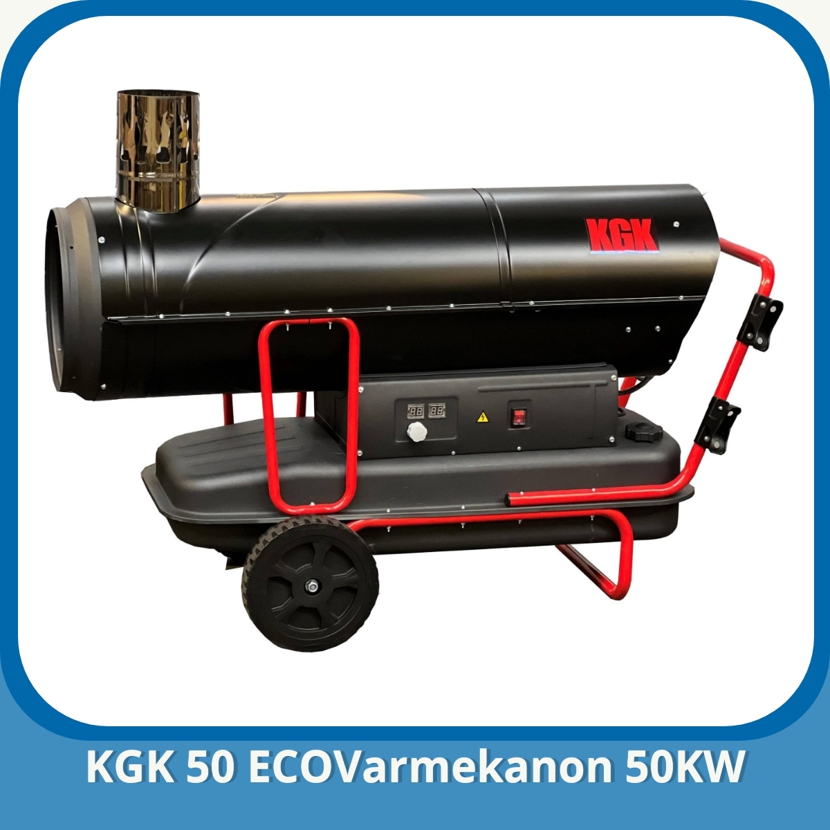 Anmeldelse af KGK 50 ECOVarmekanon 50KW